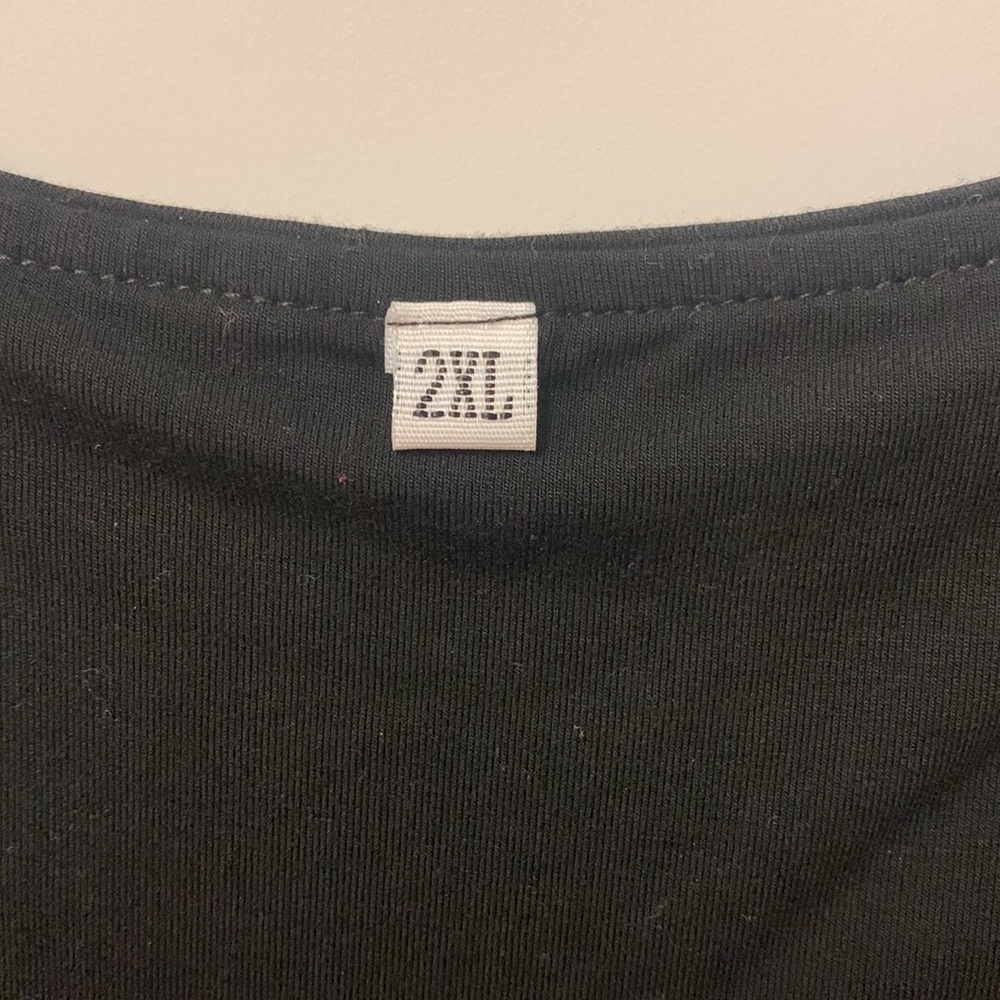NWOT Black Tunic, Sz 2X, Never worn. - Picture 2 of 8